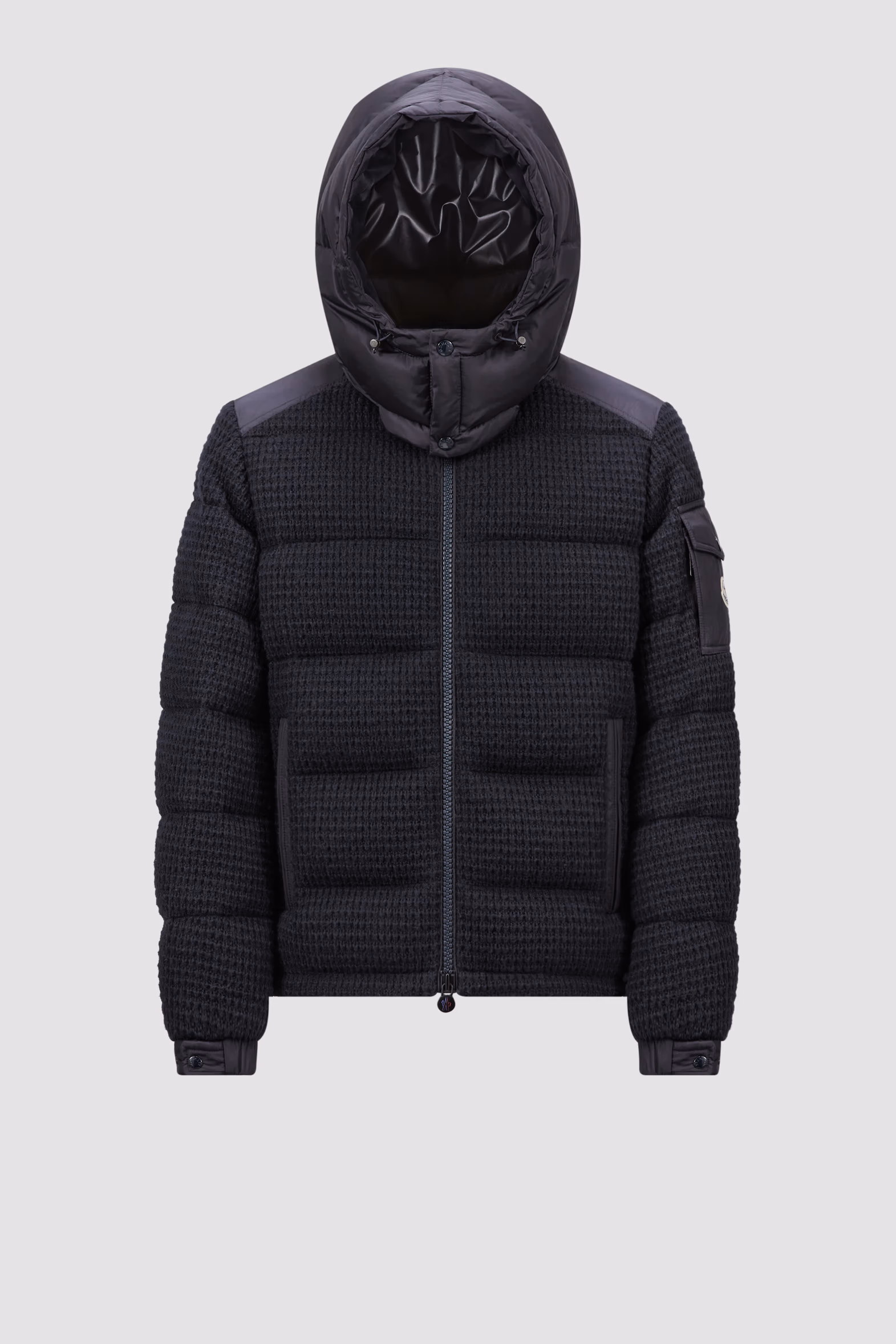 Doudoune courte à capuche Lagdei Hommes Bleu Royal Moncler 2